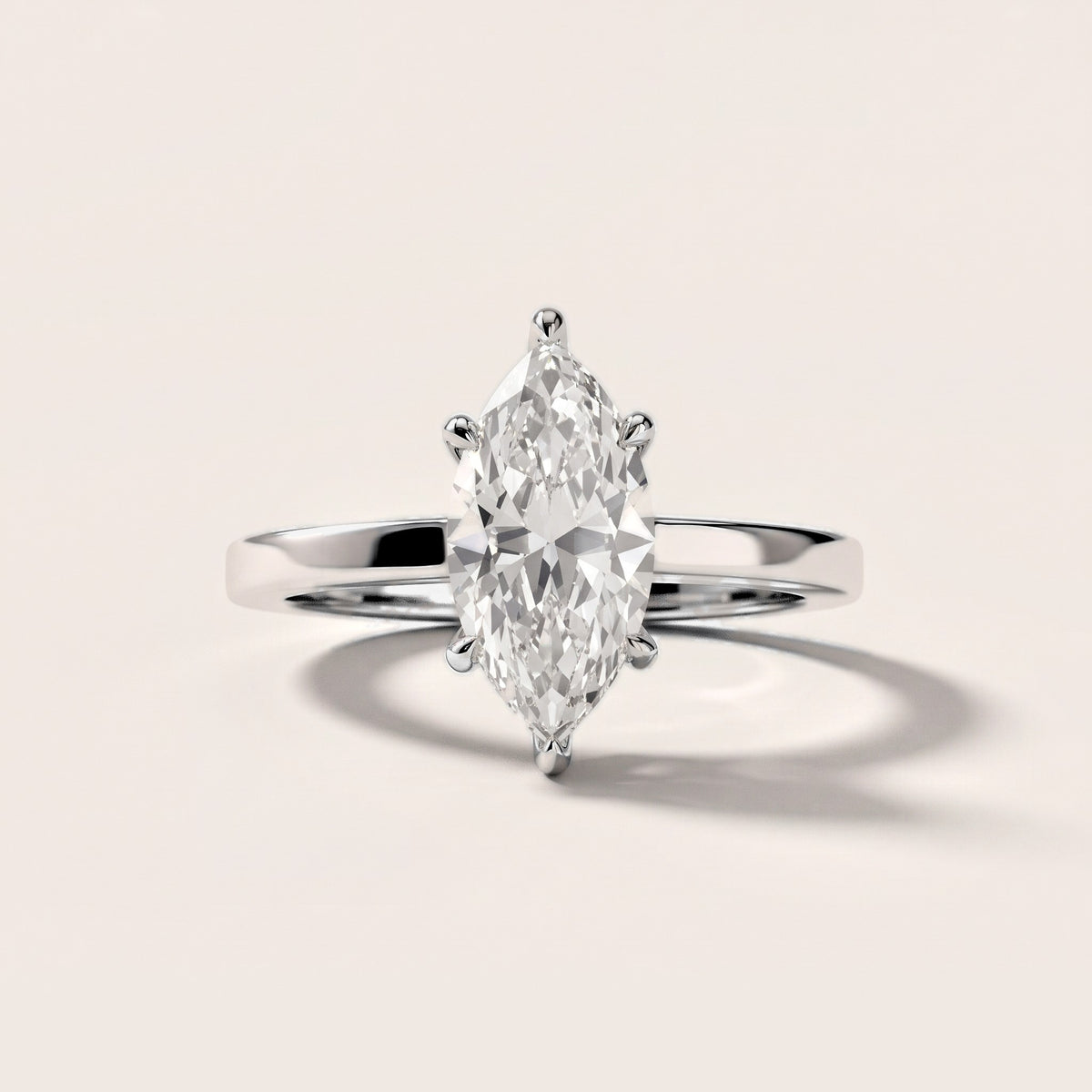 Kaia Solitaire Marquise Diamond Engagement Ring in Platinum [studio-metal-20261024]