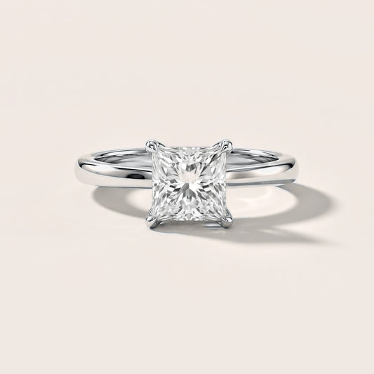 Mena Hidden Halo Princess Diamond Engagement Ring in White Gold [studio-metal-20261024]
