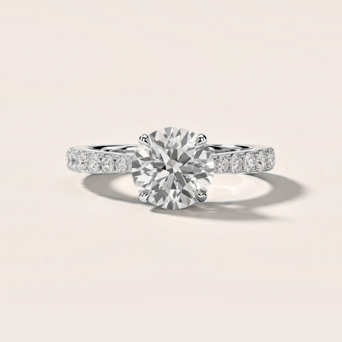 Gia Hidden Halo Pavé Round Diamond Engagement Ring in White Gold [studio-metal-20261024]