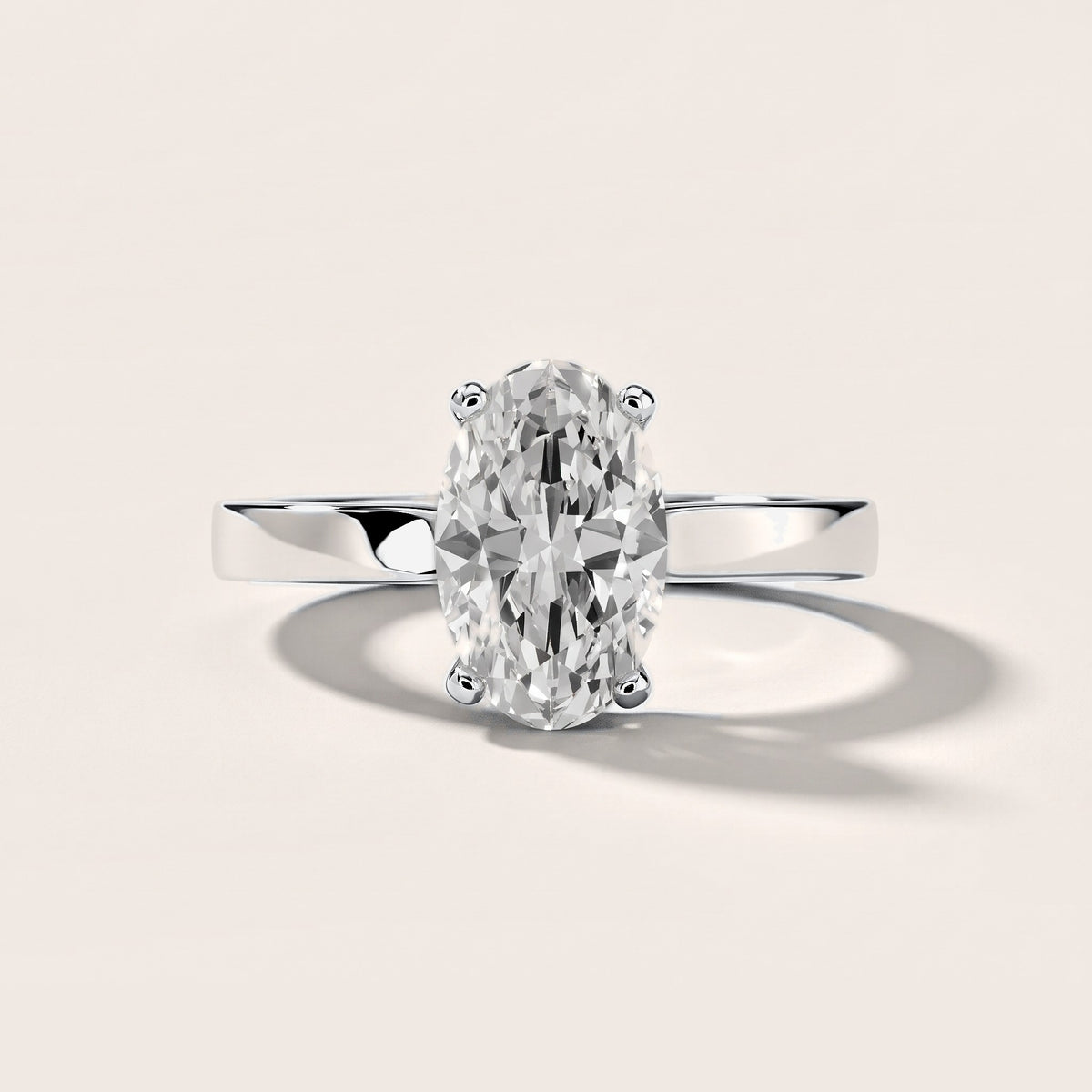 Delia Solitaire Oval Diamond Engagement Ring in Platinum [studio-metal-20261024]