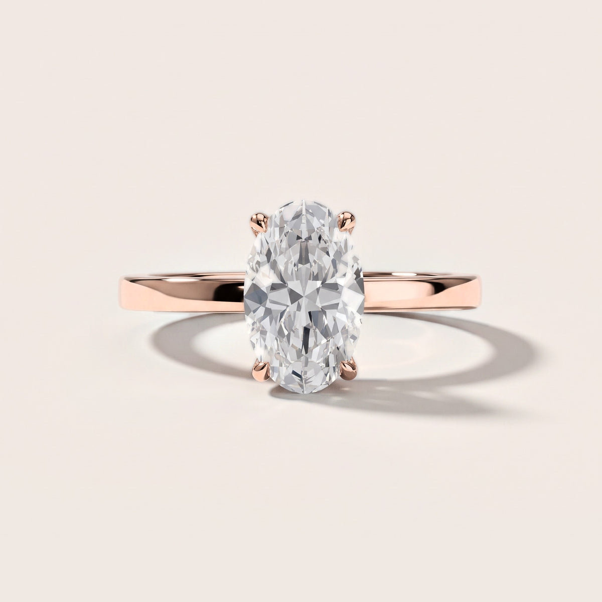 Kaia Solitaire Oval Diamond Engagement Ring in Rose Gold [studio-metal-20261024]
