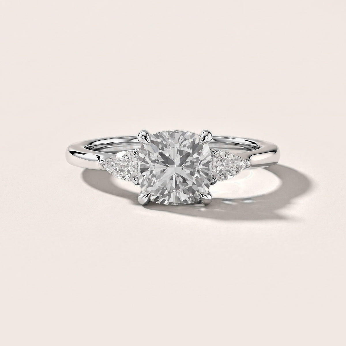 Leila Three-Stone Cushion Diamond Engagement Ring in Platinum [studio-metal-20261024]