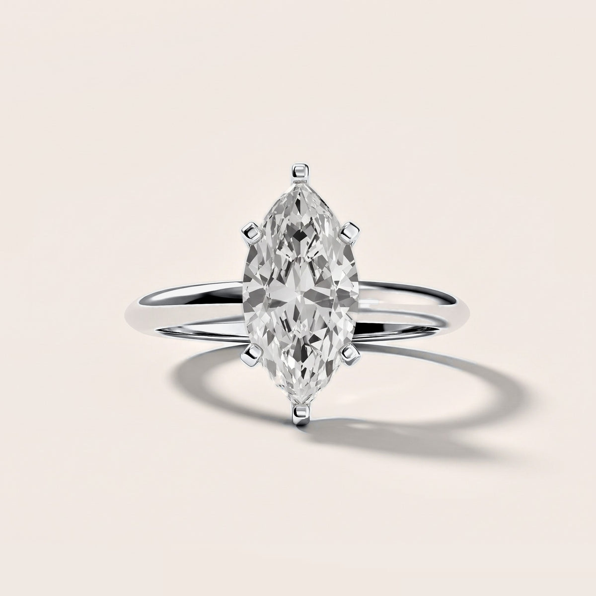 Elena Solitaire Marquise Diamond Engagement Ring in Platinum [studio-metal-20261024]