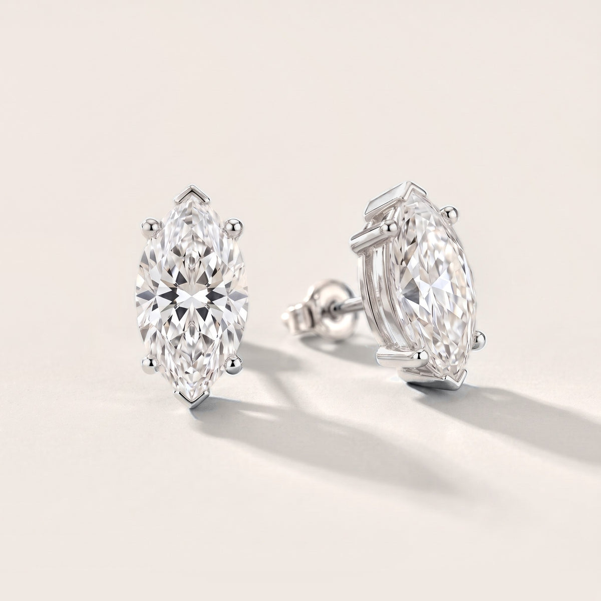 The Elara Marquise Diamond Earrings in White Gold [studio-metal-20261024]