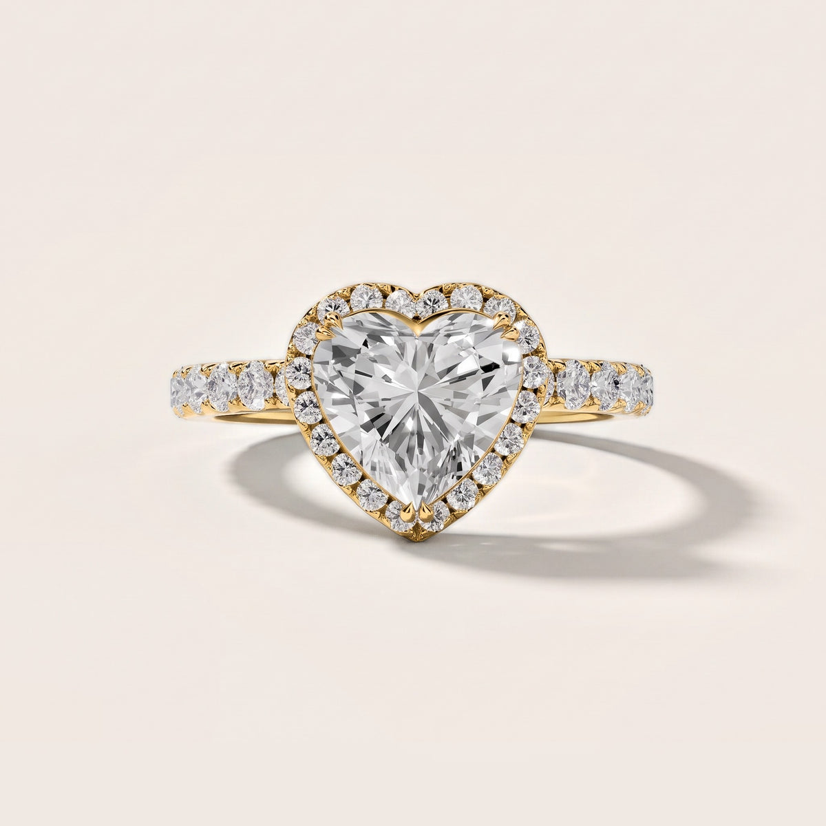 Chloe Halo Pavé Heart Diamond Engagement Ring in Yellow Gold [studio-metal-20261024]