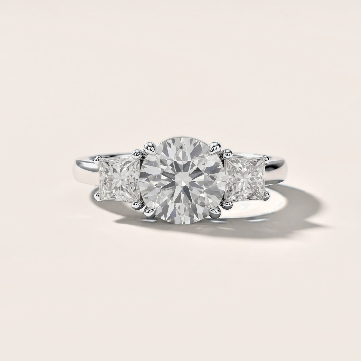 Sienna Three-Stone Round Diamond Engagement Ring in Platinum [studio-metal-20261024]
