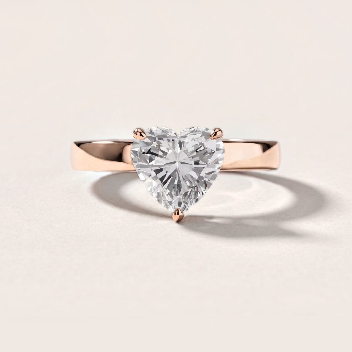 Lara Hidden Halo Heart Diamond Engagement Ring in Rose Gold [studio-metal-20261024]