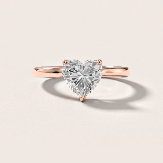 Mena Hidden Halo Heart Diamond Engagement Ring in Rose Gold [studio-metal-20261024]