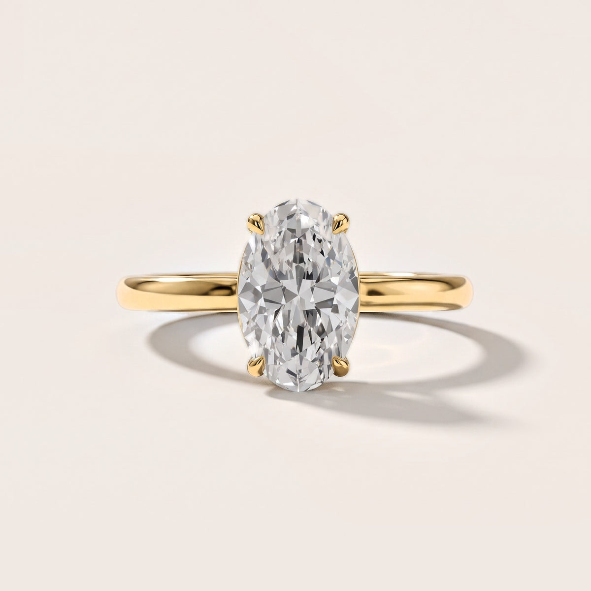 Sadie Cathedral Solitaire Oval Diamond Engagement Ring in Yellow Gold [studio-metal-20261024]