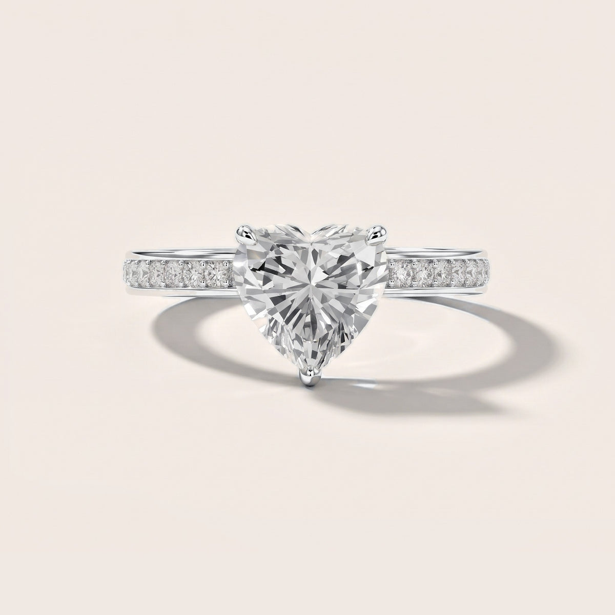 Brielle Channel Set Solitaire Heart Diamond Engagement Ring in Platinum [studio-metal-20261024]