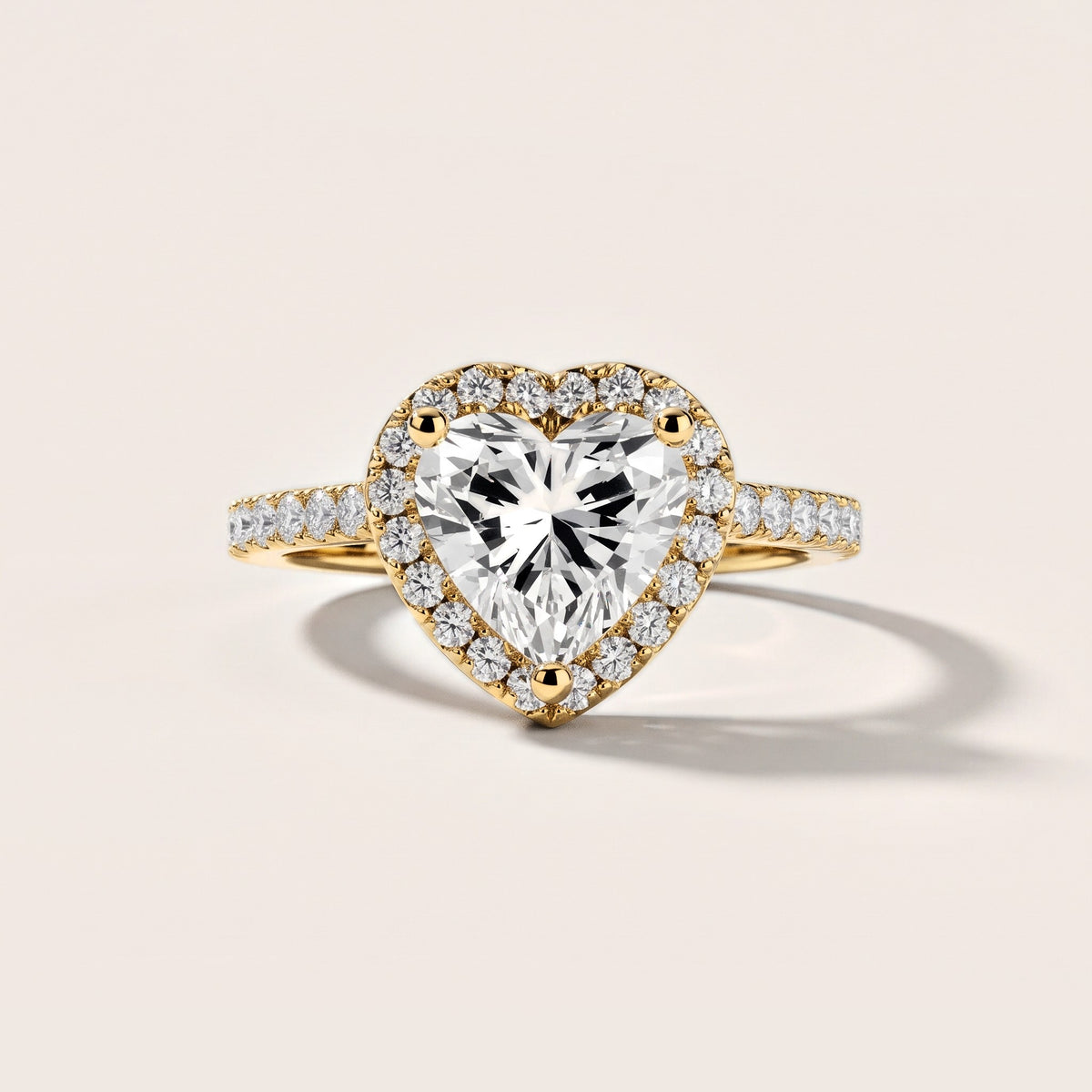 Sophie Halo Pavé Heart Diamond Engagement Ring in Yellow Gold [studio-metal-20261024]