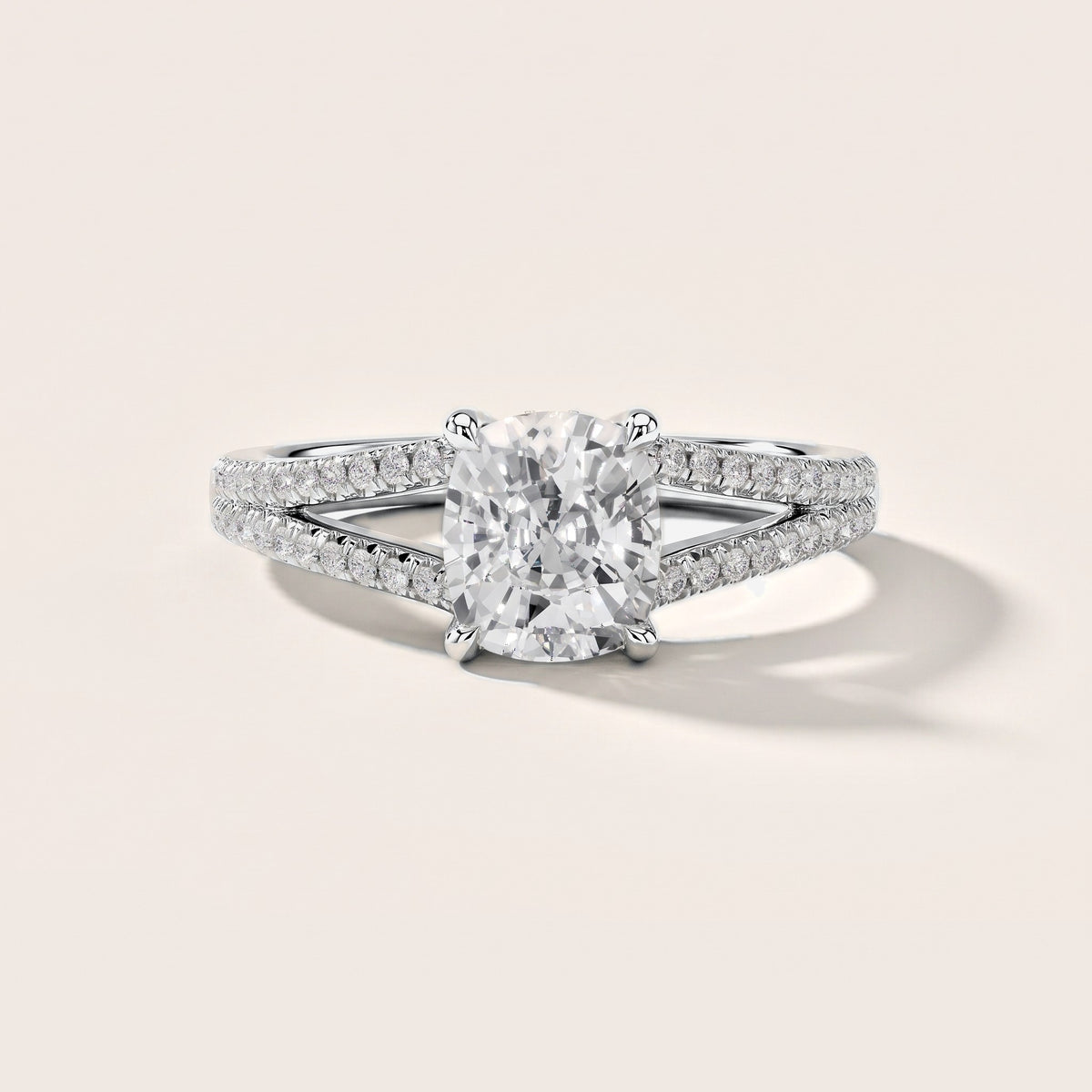 Eternal Embrace Solitaire Cushion Diamond Engagement Ring in Platinum [studio-metal-20261024]