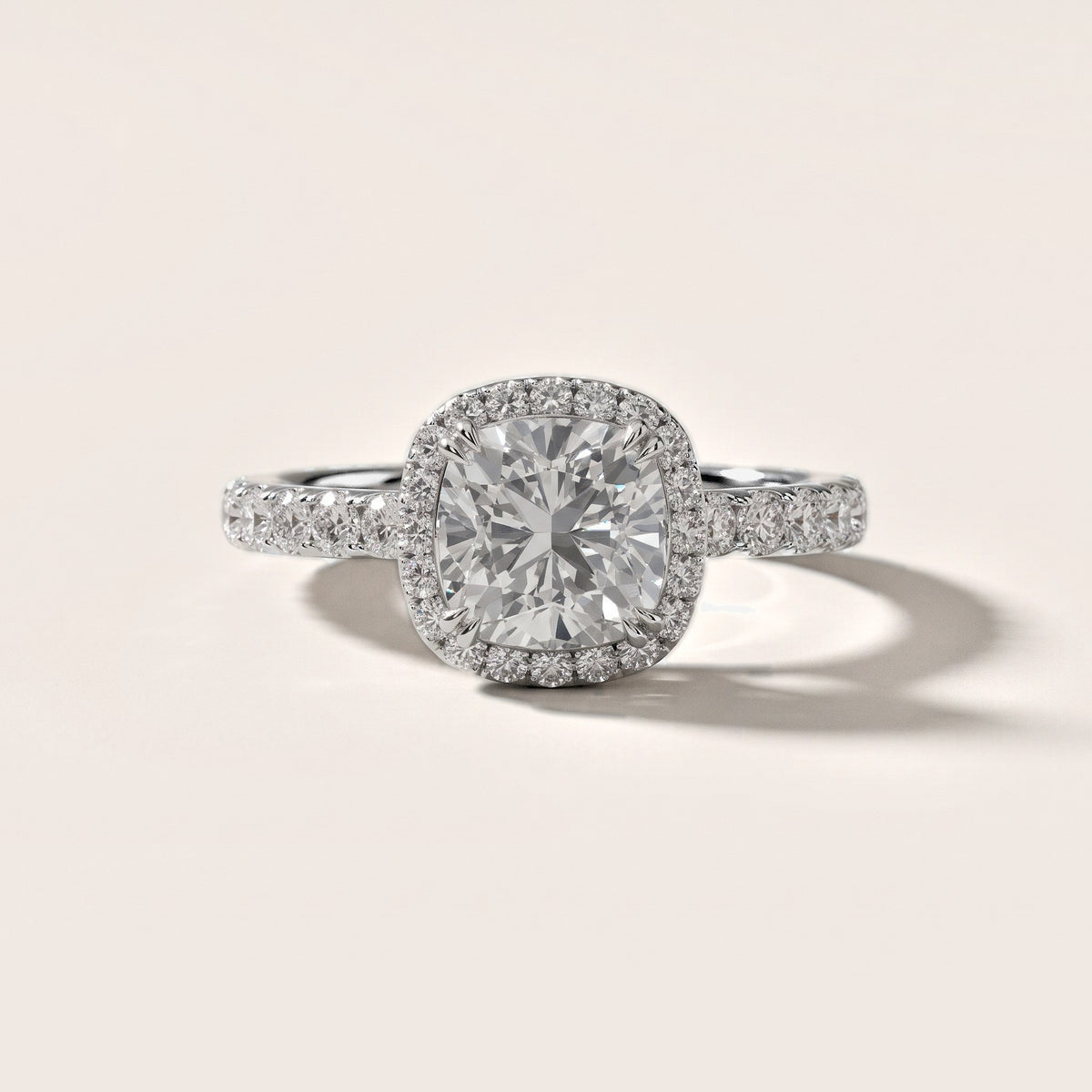 Chloe Halo Pavé Cushion Diamond Engagement Ring in Platinum [studio-metal-20261024]