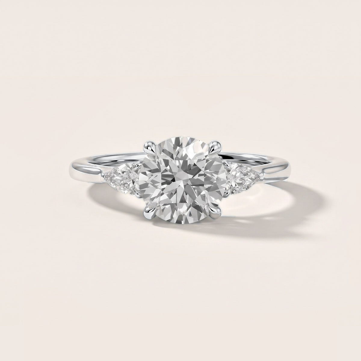 Leila Three-Stone Round Diamond Engagement Ring in Platinum [studio-metal-20261024]