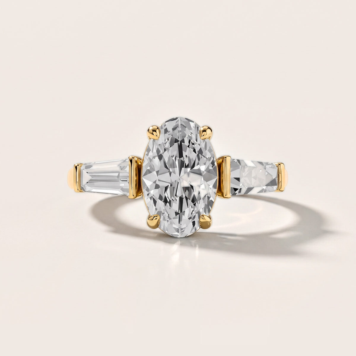 Layla Tapered Baguette Oval Diamond Engagement Ring in Yellow Gold [studio-metal-20261024]