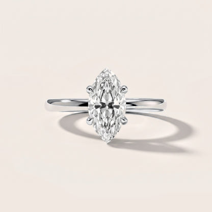 Charlotte Charm Solitaire Marquise Diamond Engagement Ring in Platinum [studio-metal-20261024]