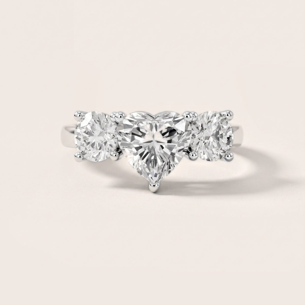 Callie Three-Stone Trellis Heart Diamond Engagement Ring in Platinum [studio-metal-20261024]