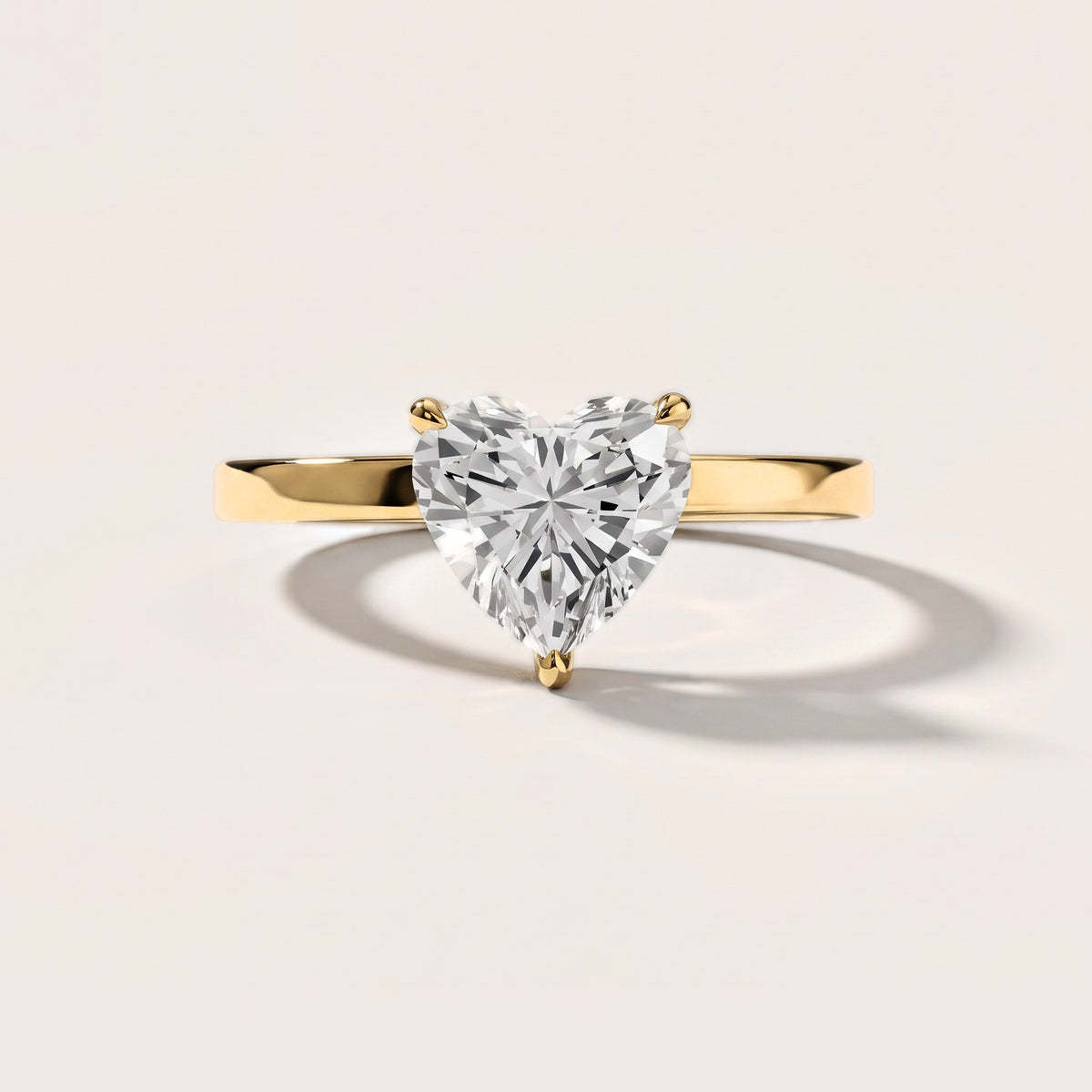 Kaia Solitaire Heart Diamond Engagement Ring in Yellow Gold [studio-metal-20261024]