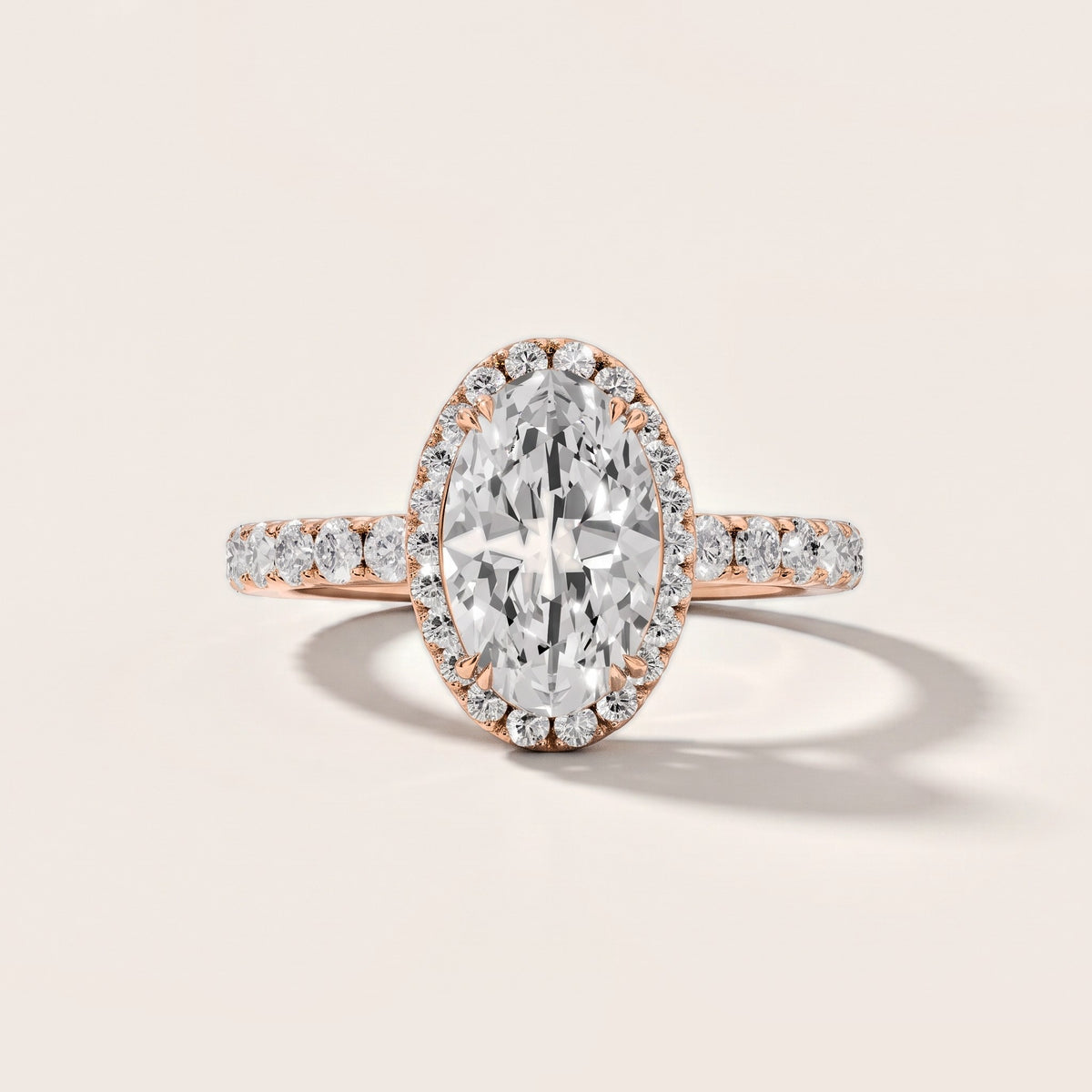 Chloe Halo Pavé Oval Diamond Engagement Ring in Rose Gold [studio-metal-20261024]