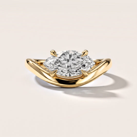 Katherine East-West Bypass Marquise Diamond Engagement Ring in Yellow Gold [studio-metal-20261024]