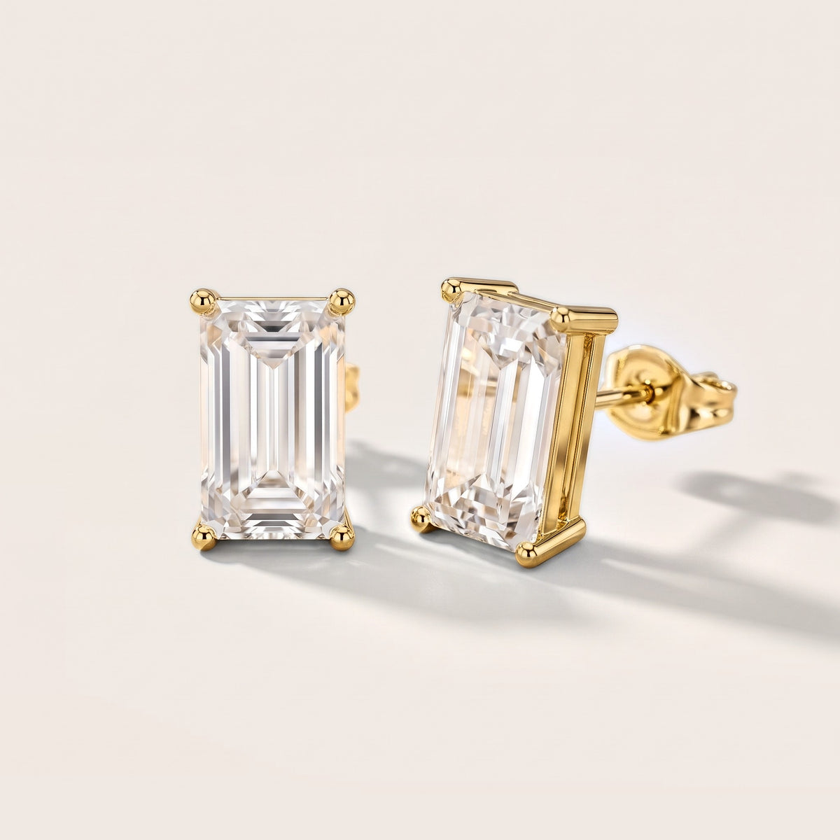 The Sloane Emerald Diamond Earrings in Yellow Gold [studio-metal-20261024]
