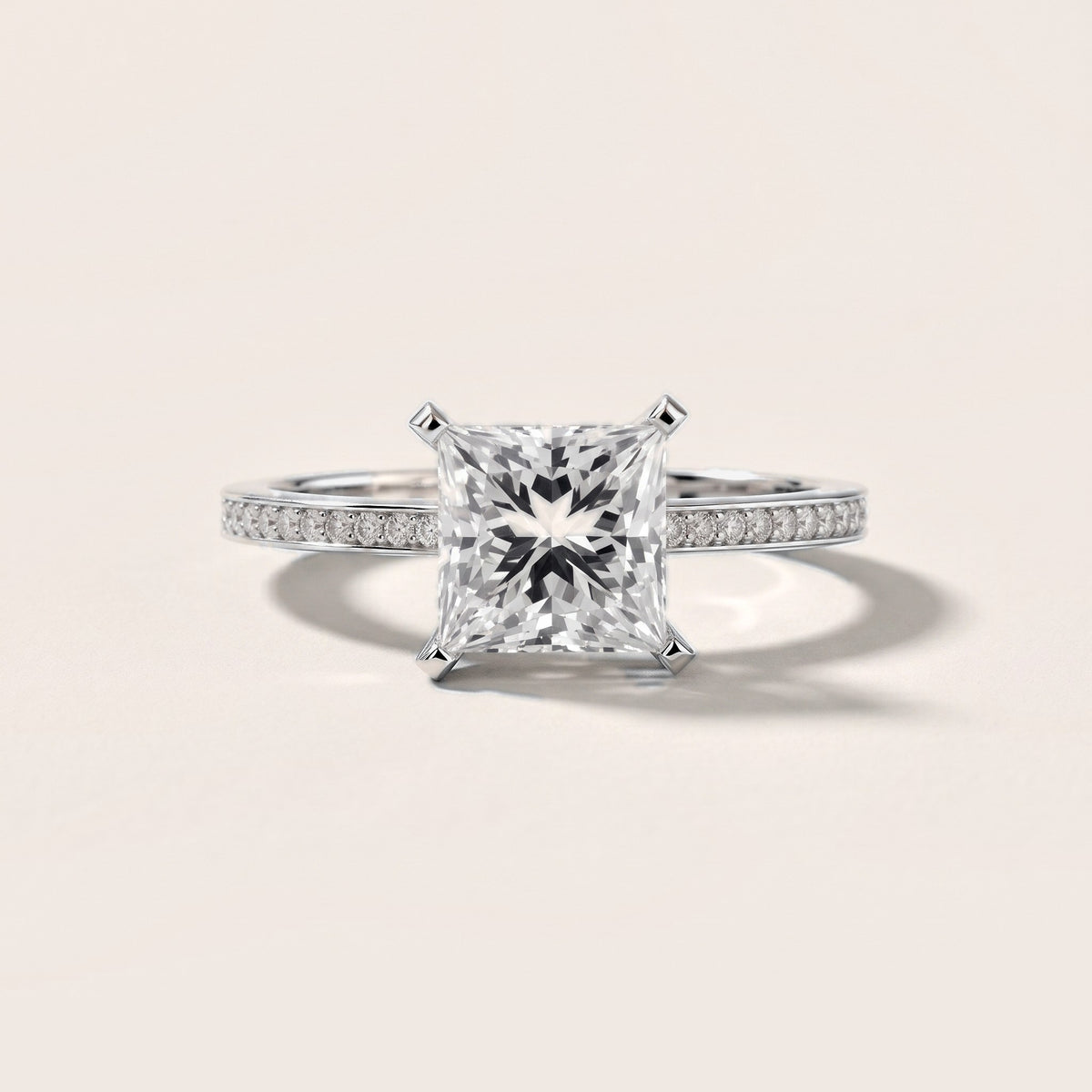 Naia Hidden Halo Princess Diamond Engagement Ring in White Gold [studio-metal-20261024]