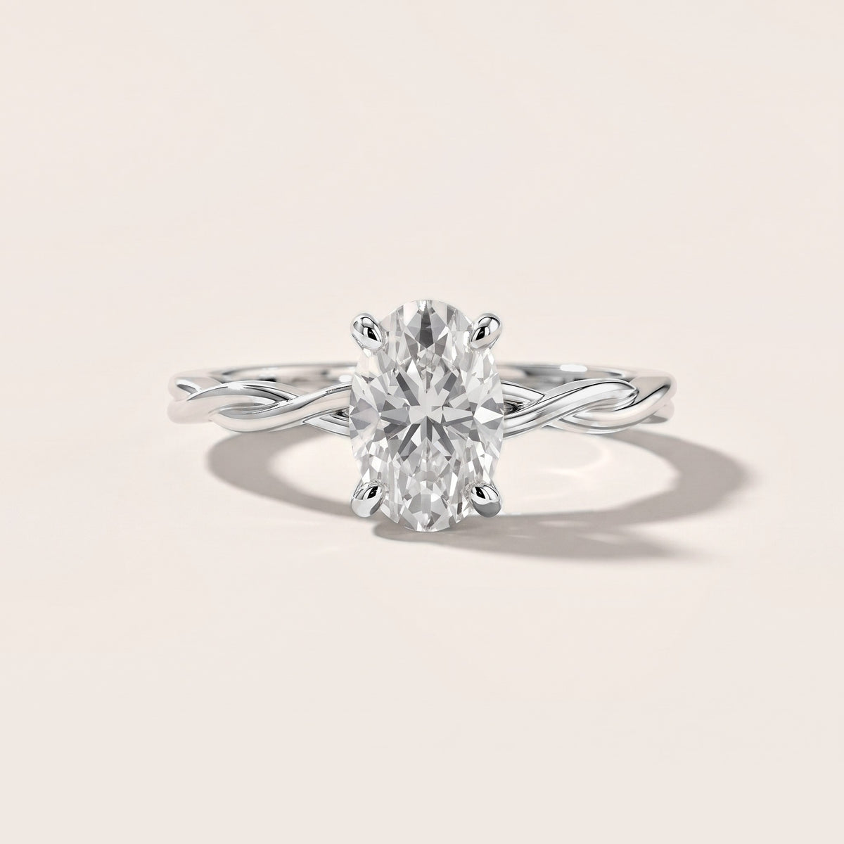 Iris Twist Oval Diamond Engagement Ring in Platinum [studio-metal-20261024]