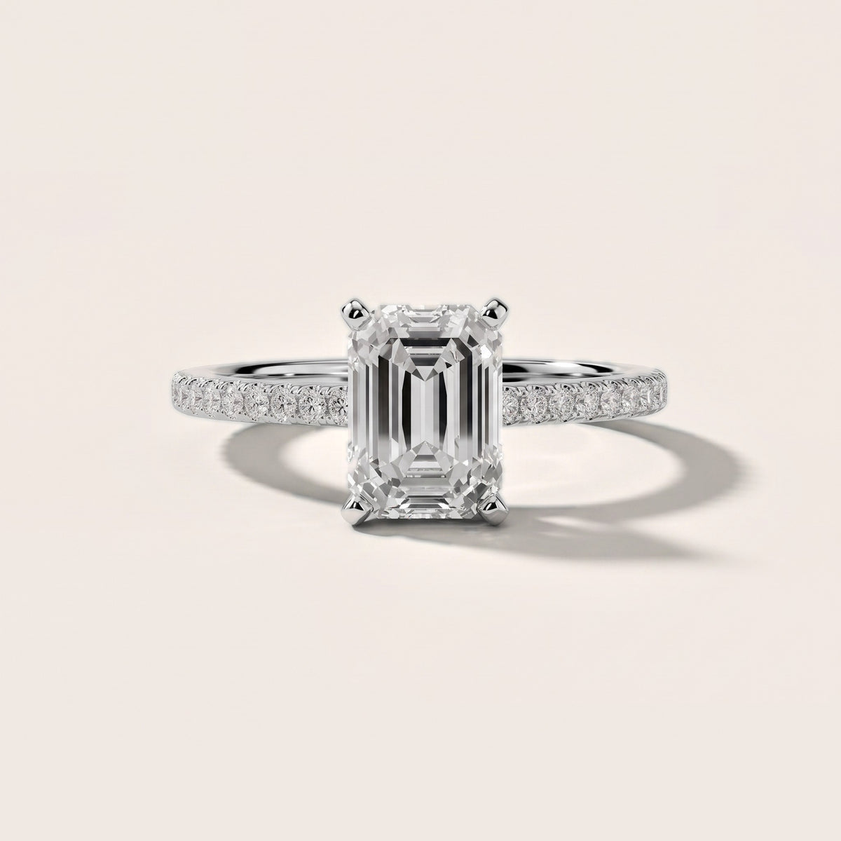 Ailsa Micropavé Emerald Diamond Engagement Ring in Platinum - front.jpg