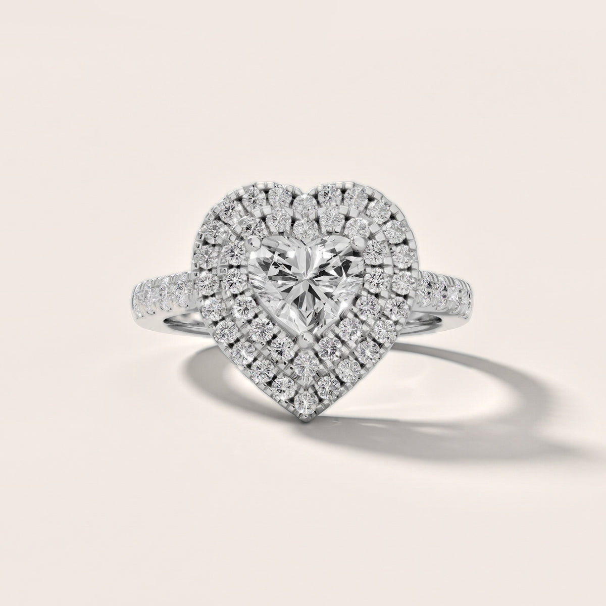 Ashby Double Halo Pavé Heart Diamond Engagement Ring in Platinum - front.jpg