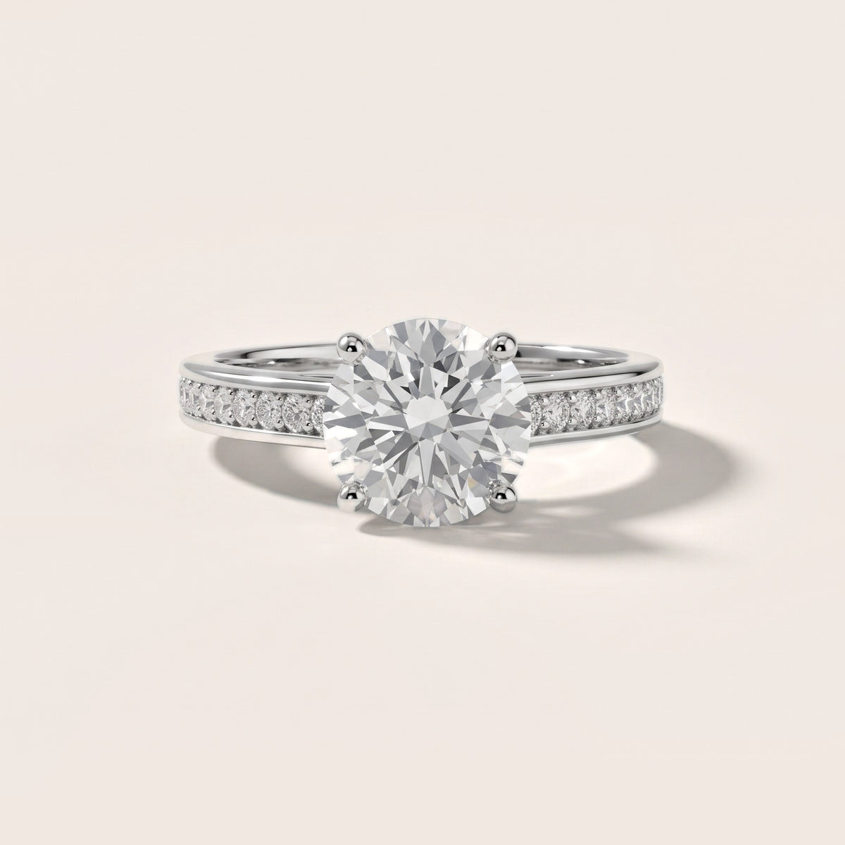 Dana Channel Set Round Diamond Engagement Ring in White Gold - front.jpg