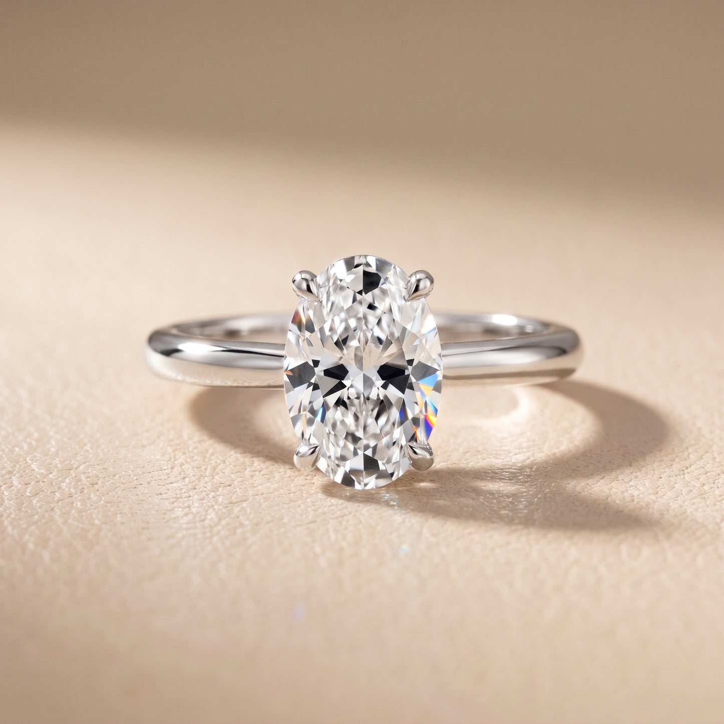 Wren Solitaire Oval Diamond Ring in White Gold - front.jpg