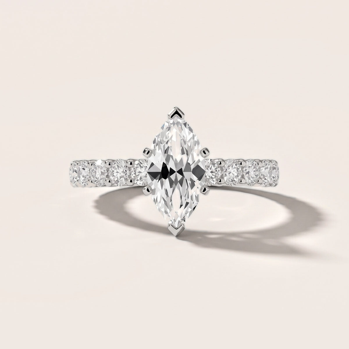 Heloise Statement Pavé Marquise Diamond Engagement Ring in Platinum - front.jpg