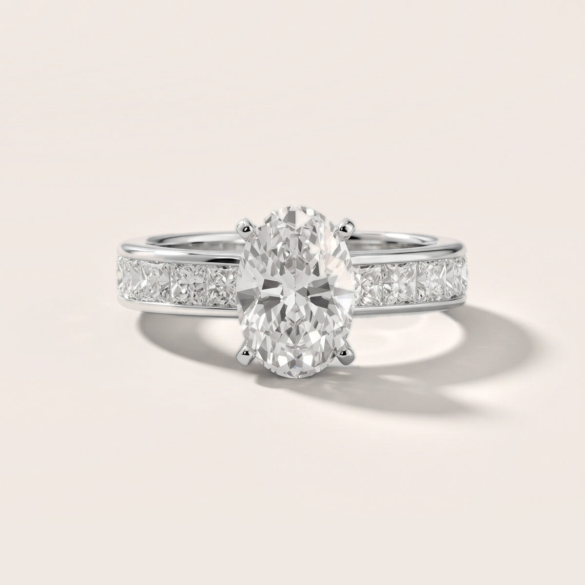 Sonoma Wide Band Channel Set Oval Diamond Engagement Ring in Silver - front.jpg