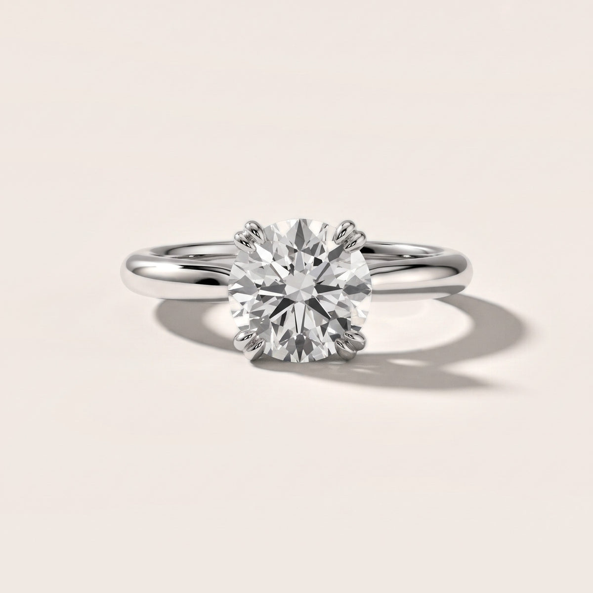 Macy Tulip Solitaire Round Diamond Engagement Ring in White Gold - front.jpg