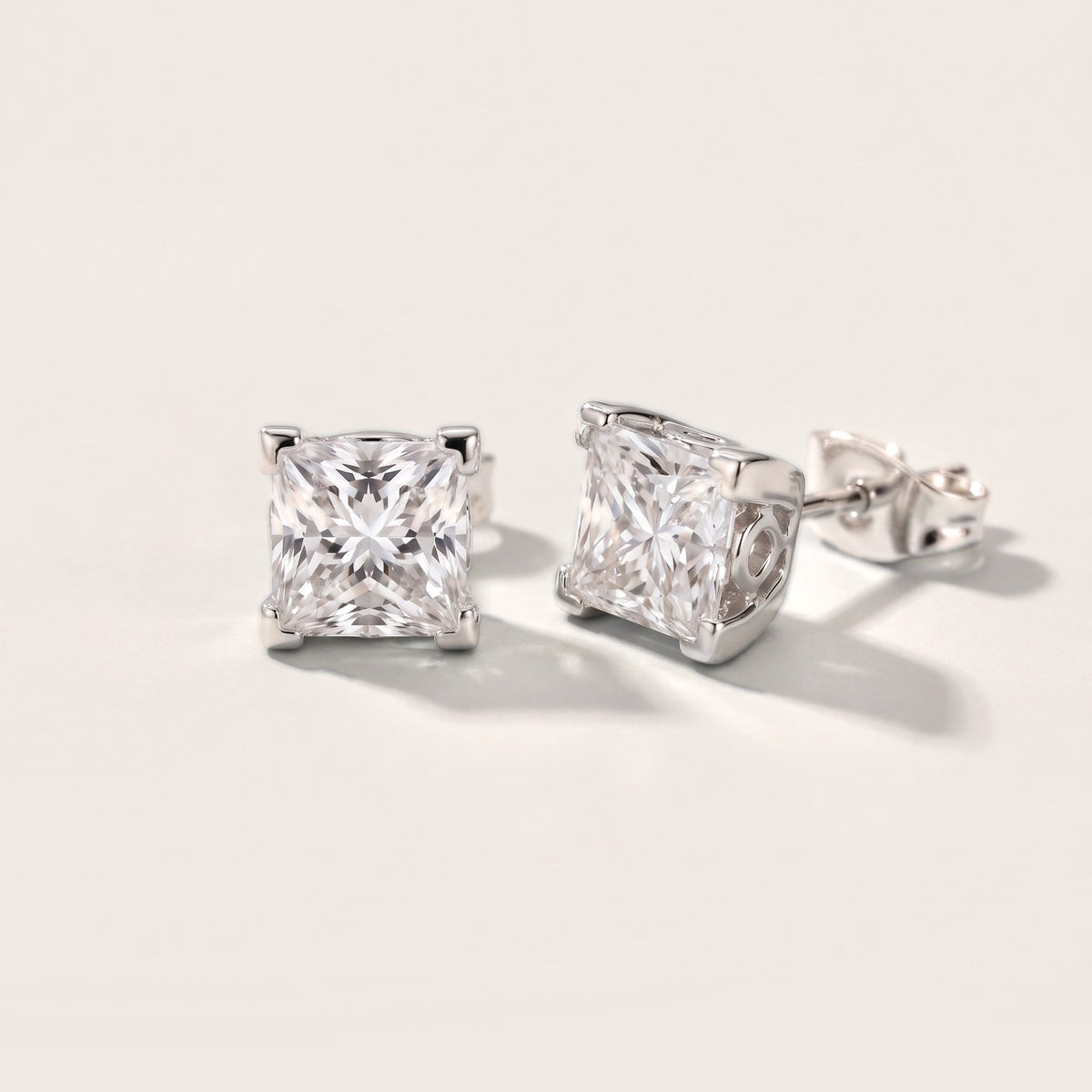 The Lumina Princess Diamond Earrings in Platinum [studio-20261024]