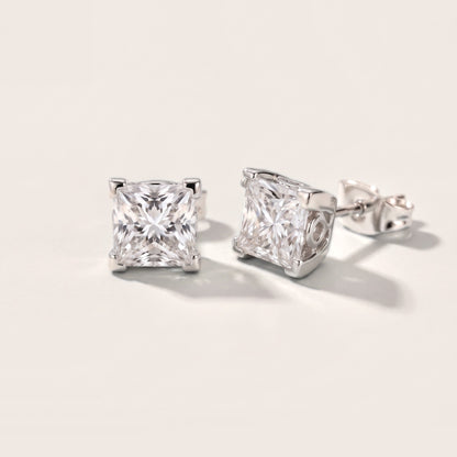 The Lumina Princess Diamond Earrings in Platinum [studio-20261024]