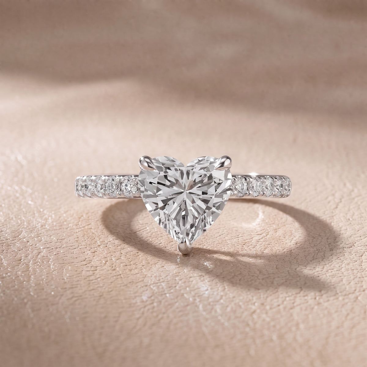 Maya Hidden Halo Pavé Heart Diamond Engagement Ring in White Gold - front.jpg