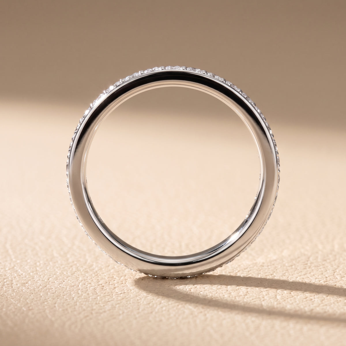 Belen Channel Set Round Diamond Eternity Band in Platinum - front.jpg