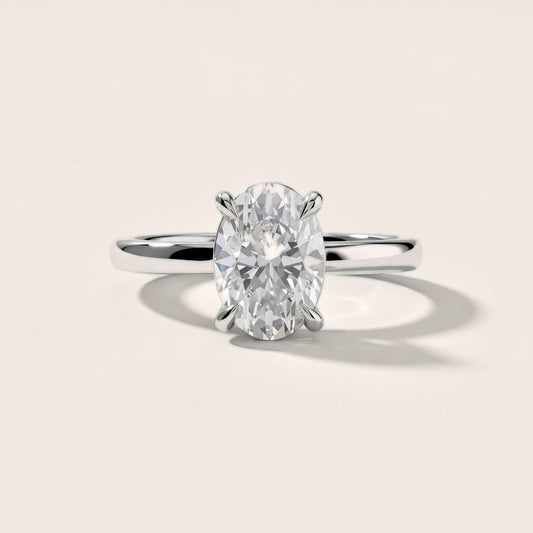 Rowan Basket Solitaire Oval Diamond Engagement Ring in Platinum [studio-20261024]