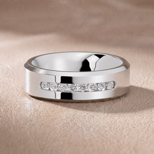 Portia Channel Set Round Diamond Wedding Band in White Gold - front.jpg