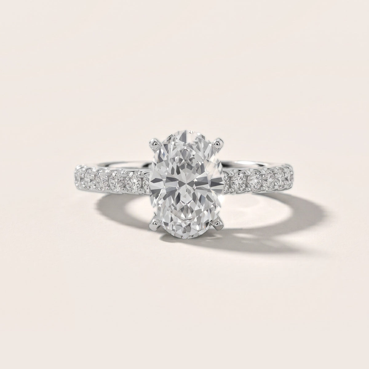 Keira Statement Pavé Oval Diamond Engagement Ring in White Gold - front.jpg