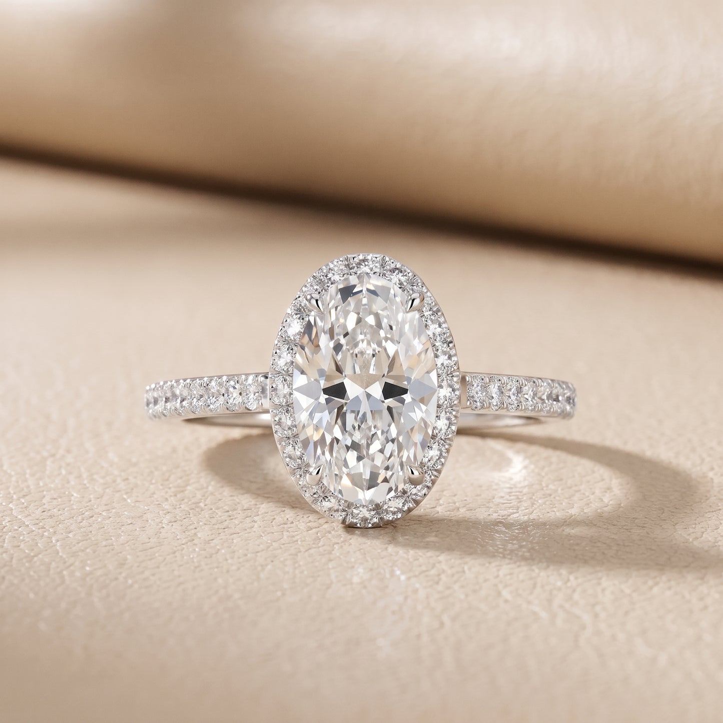 Willa Halo Micropavé Oval Diamond Engagement Ring in Platinum - front.jpg