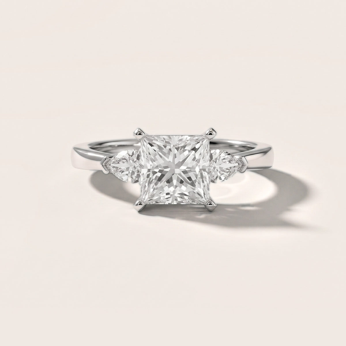 Amabel Three-Stone Princess Diamond Engagement Ring in White Gold - front.jpg