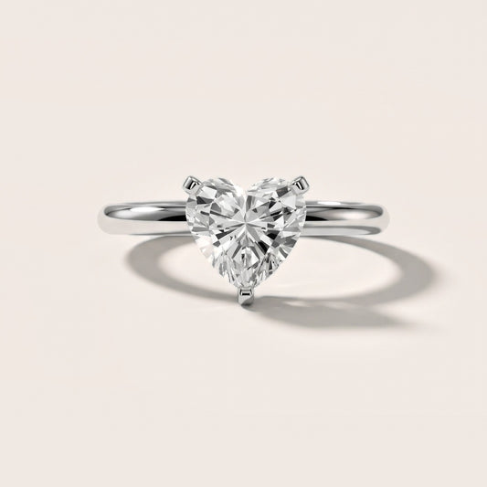 Arabella Six-Prong Solitaire Heart Diamond Engagement Ring in Platinum [studio-20261024]