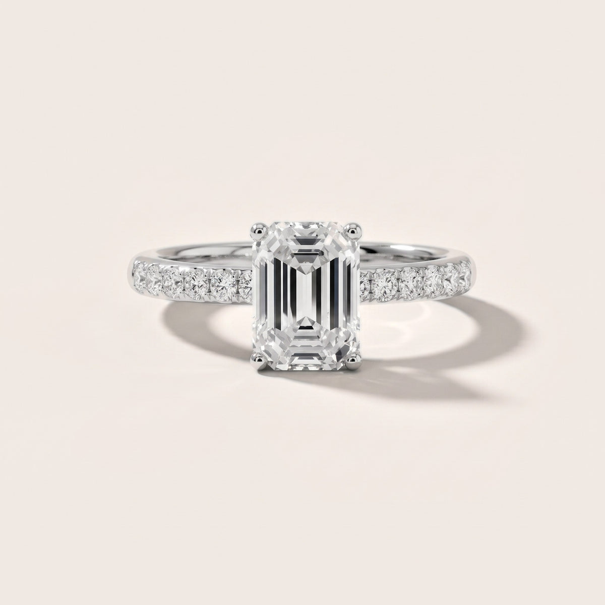 Brea Twist Pavé Emerald Diamond Engagement Ring in Platinum - front.jpg