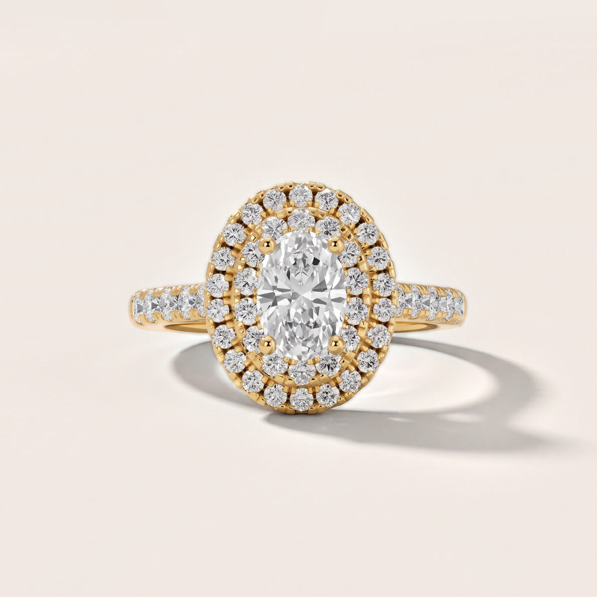 Ashby Double Halo Pavé Oval Diamond Engagement Ring in Yellow Gold - front.jpg