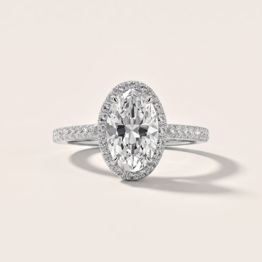 Willa Halo Micropavé Oval Diamond Engagement Ring in Platinum [studio-20261024]