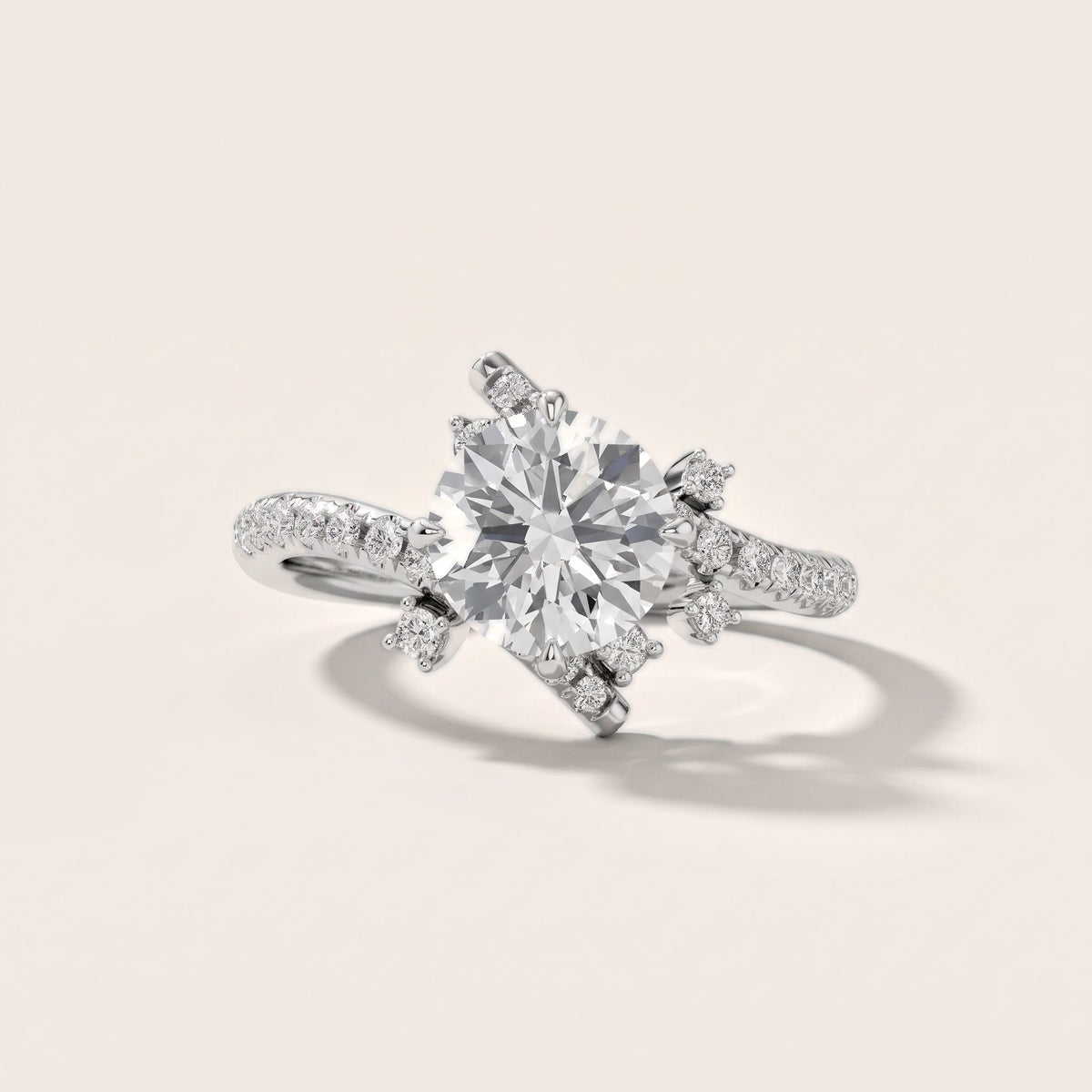 Agnes Bypass Pavé Round Diamond Engagement Ring in Platinum - front.jpg