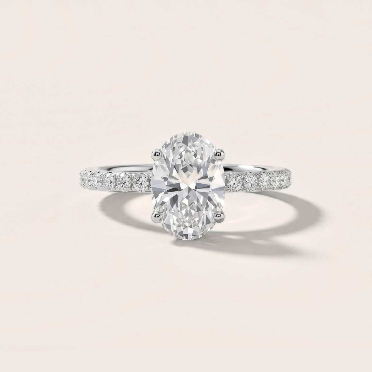 Nessa Hidden Halo Pavé Oval Diamond Engagement Ring in Platinum - front.jpg
