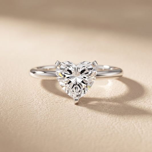 Amira Six-Prong Solitaire Heart Diamond Engagement Ring in White Gold - front.jpg